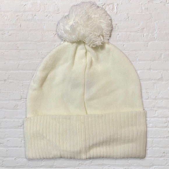 CANADA Weather Gear Cream Knit Beanie - Picture 2 of 2